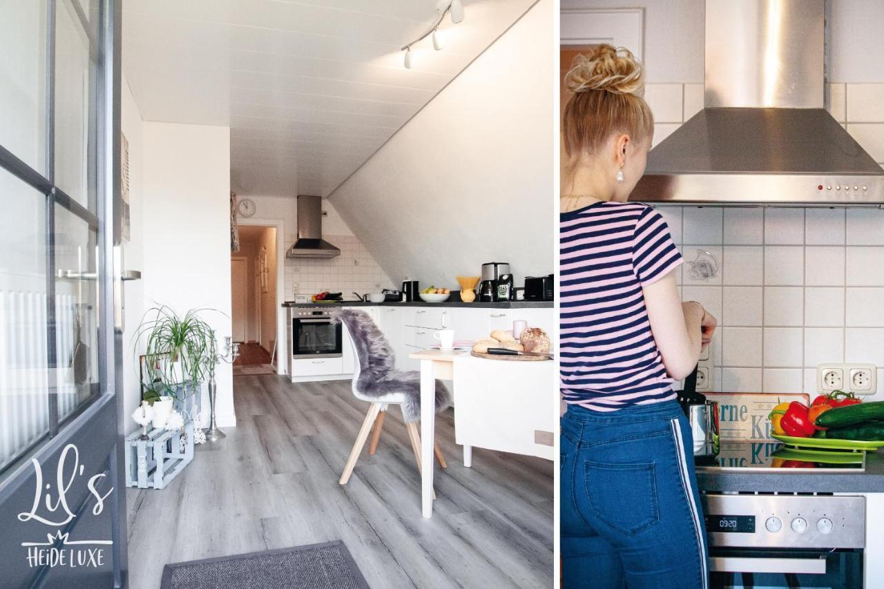 Ferienwohnung Lil'S Heideluxe Schneverdingen Eksteriør bilde